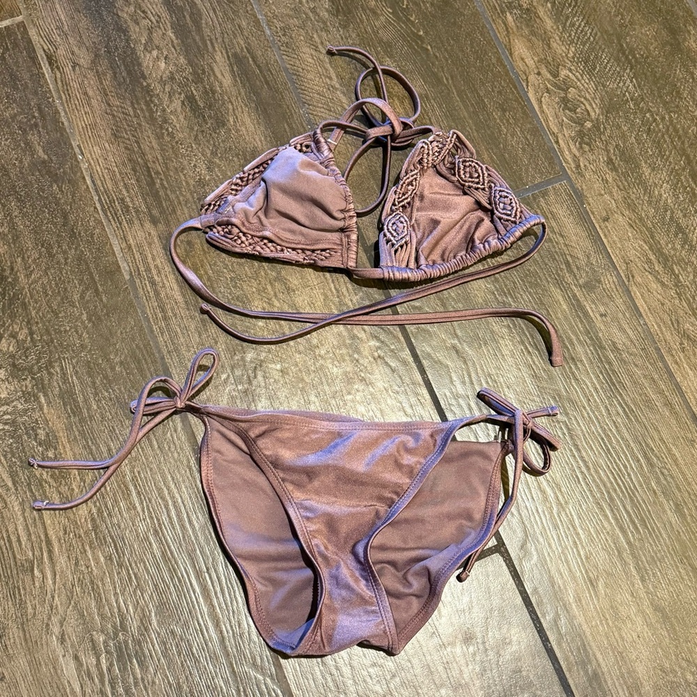 NWOT Xhilaration Purple Two Piece Bikini